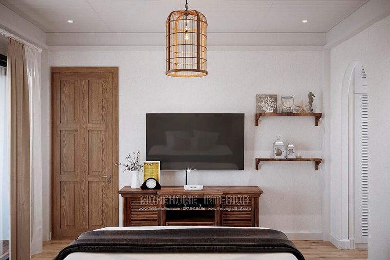 Nếu bạn đang tìm kiếm một mẫu cửa gỗ tự nhiên cho phòng ngủ của bạn, hãy không bỏ qua hình ảnh sản phẩm cửa gỗ đẹp này của Morehome.